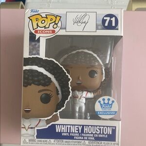 Funko Pop! Icons Whitney Houston Exclusive Figure